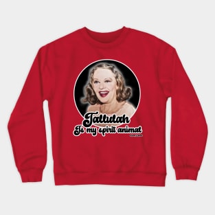 Tallulah Bankhead Crewneck Sweatshirt